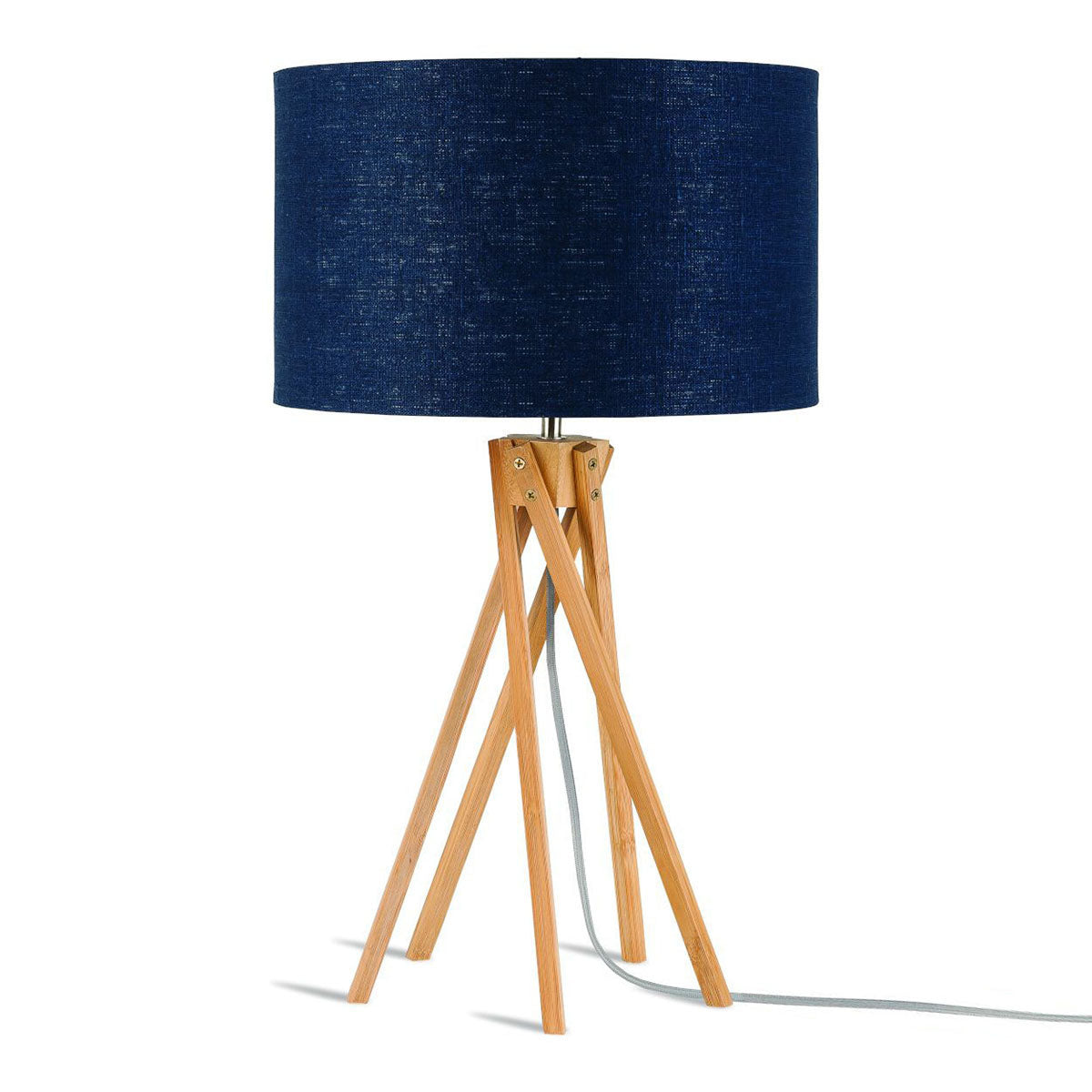 blauwe-tafellamp-bamboe-linnen-bohemien-good-mojo-kilimanjaro-main-image