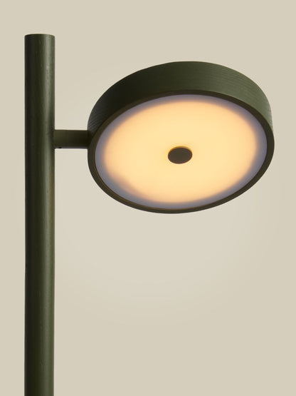 Nadčasová zelená jaseňová podlahová lampa GOOD&MOJO Okinawa – obrázok 1
