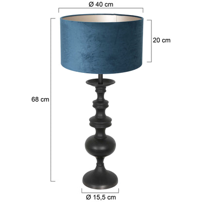 klassieke-zwarte-lamp-met-blauwe-kap-anne-light-home-lyons-variant-image7