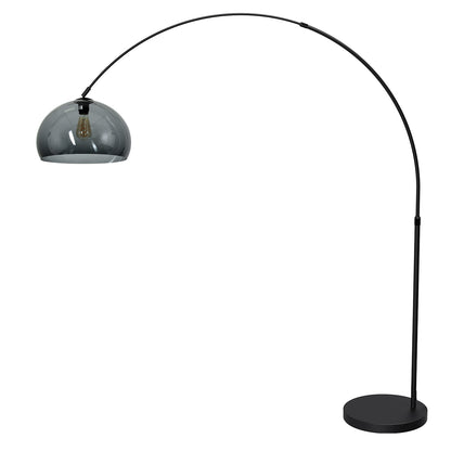 booglamp-zwart-met-rookglas-look-kunststof-kap-verstelbaar-e27-mexlite-flair-variant-image1