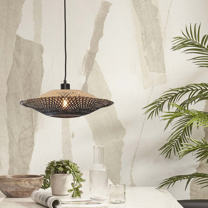 hanglamp-bamboe-schotelvorm-naturel-zwart-s-good-mojo-kalimantan-ai-sfeer_image