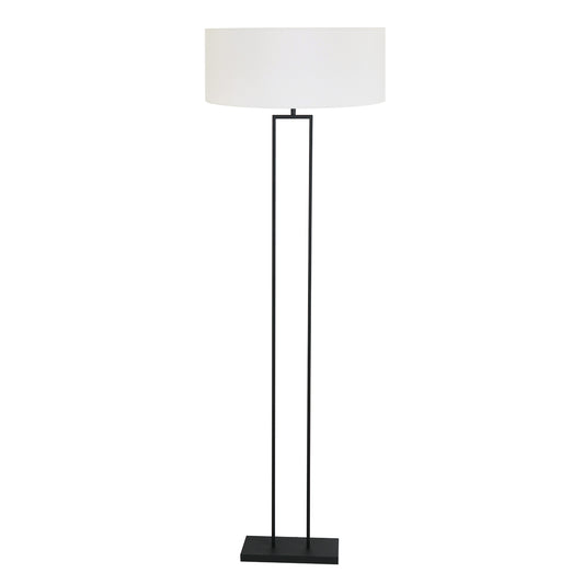 moderne-vloerlamp-zwart-met-witte-lampenkap-steinhauer-stang-main-image