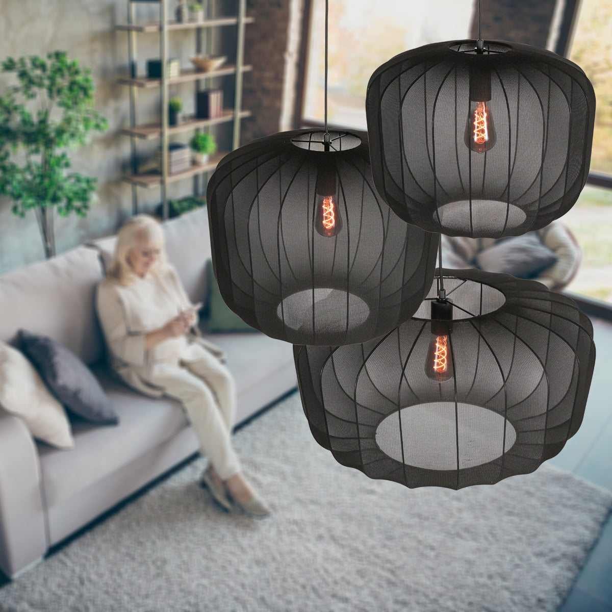 hanglamp-zwart-doorzichtig-textiel-anne-lighting-sable-variant-image2