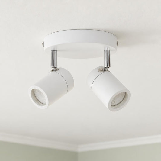Mexlite Upround bijela LED spot lampa – ambijentalna fotografija