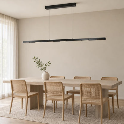 Steinhauer Bloc Black LED Pendant Light – lifestyle image