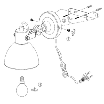 ronde-retro-flexibele-wandlamp-zwart-mexlite-cera-variant-image9