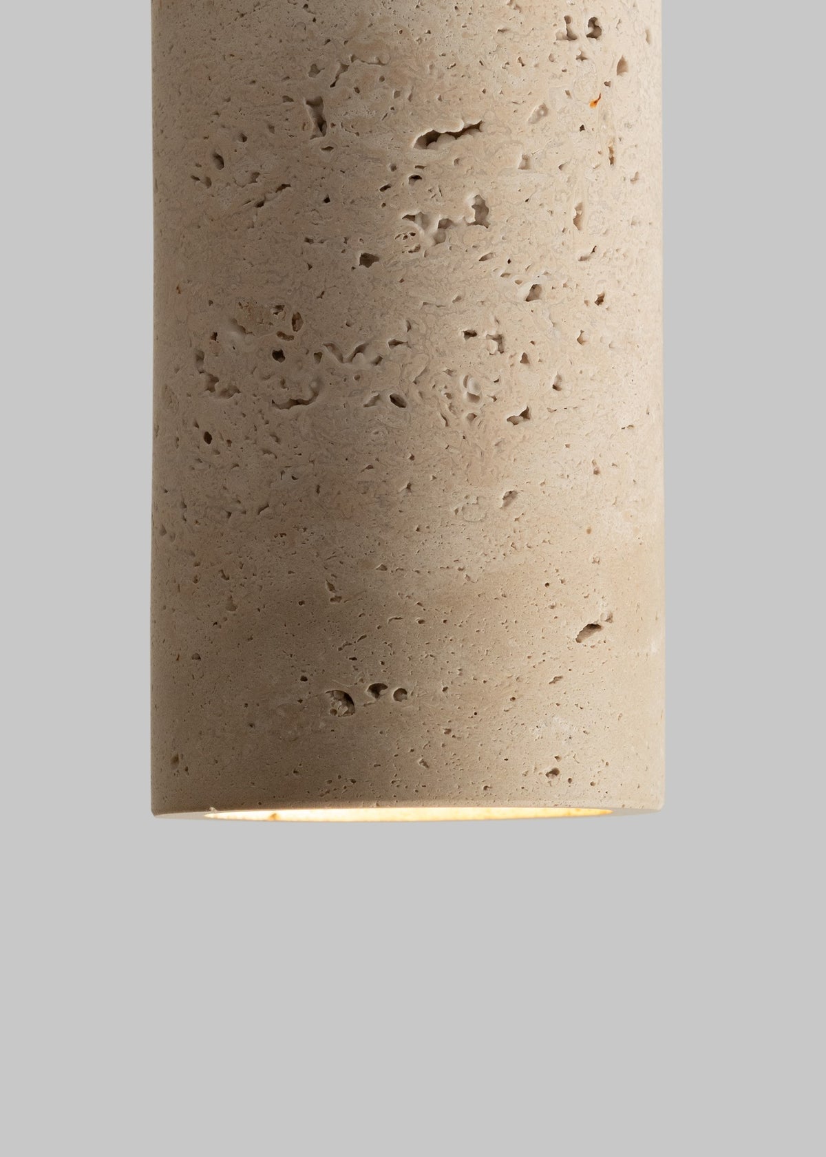 Witte travertijnen plafondlamp met poreuze voet It's About RoMi Tivoli – afbeelding 4