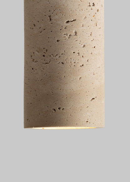 Witte travertijnen plafondlamp met poreuze voet It's About RoMi Tivoli – afbeelding 4