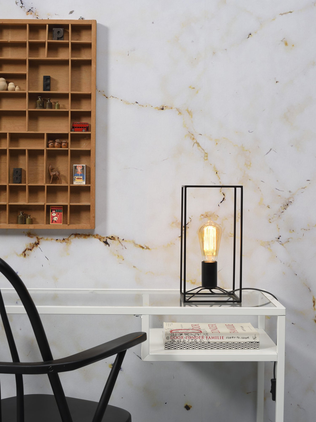 Varm bordeauxrød rattan loftlampe GOOD&MOJO Arizona – billede 6