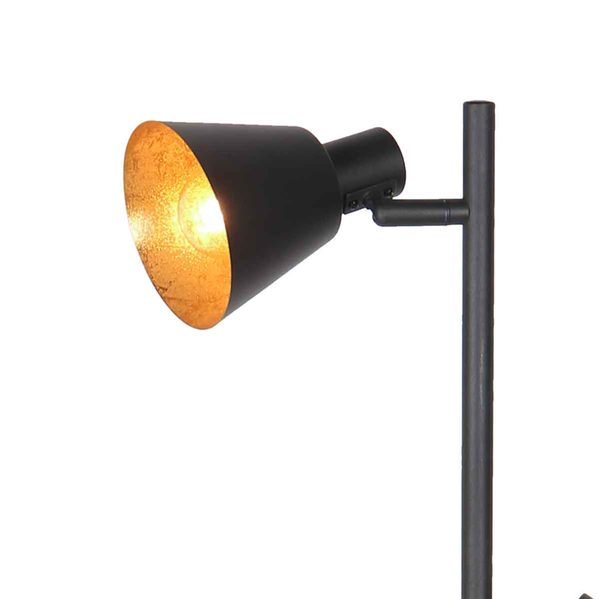 Black Retro Metal Floor Lamp Mexlite Oeroe – image 5