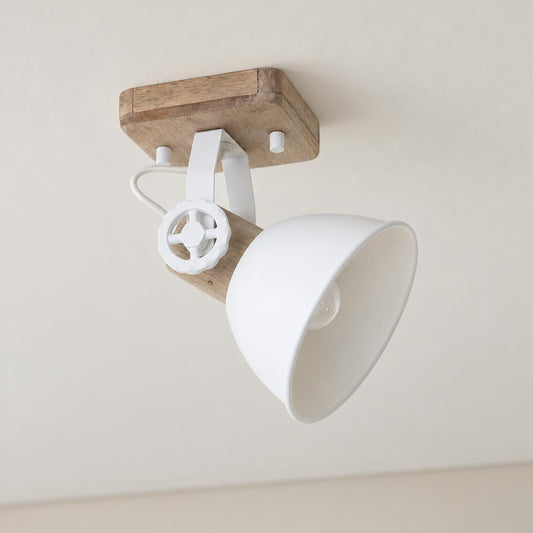 Skandynawska lampa sufitowa Mexlite Gearwood – zdjęcie aranżacyjne