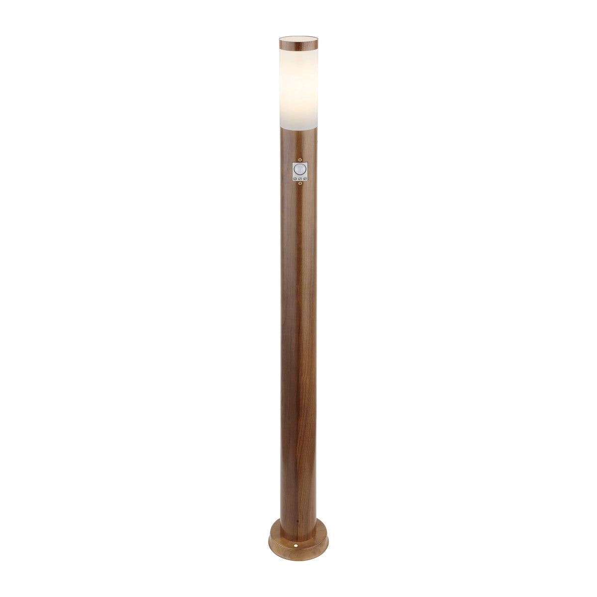 Lampada da esterno in acciaio inossidabile color legno elegante