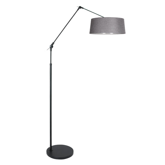 zwarte-booglamp-met-rustige-grijze-kap-steinhauer-prestige-chic-main-image