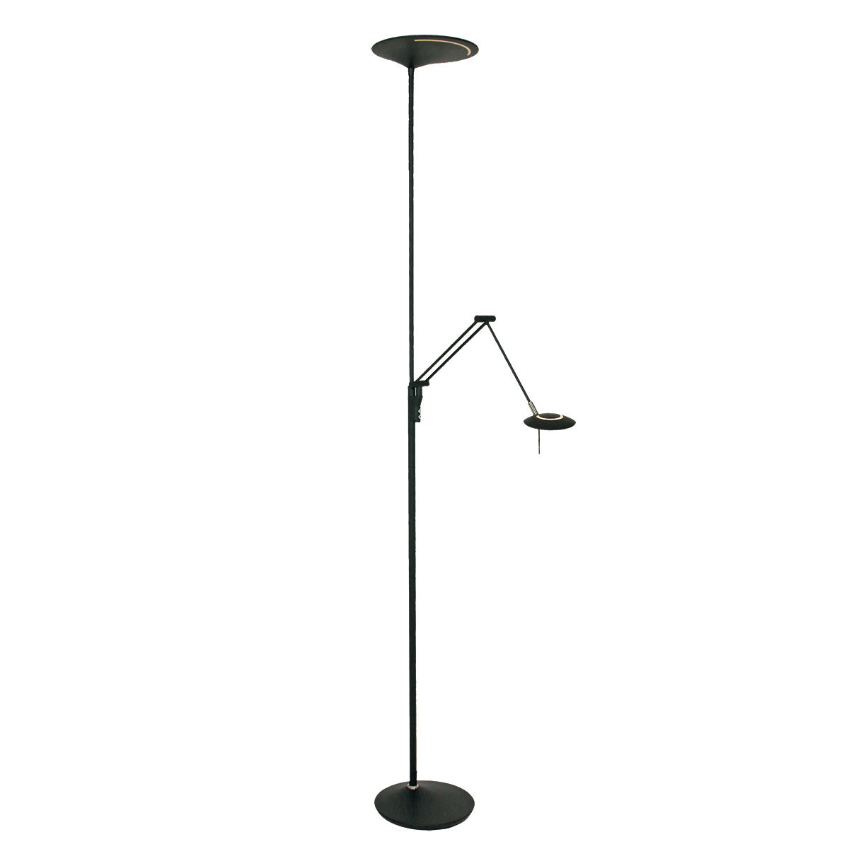 Steinhauer Zodiac LED Floor Lamp with Reading Light