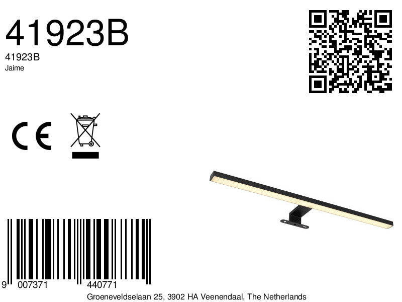 moderne-balk-zwarte-wandlamp-globo-jaime-variant-image8a