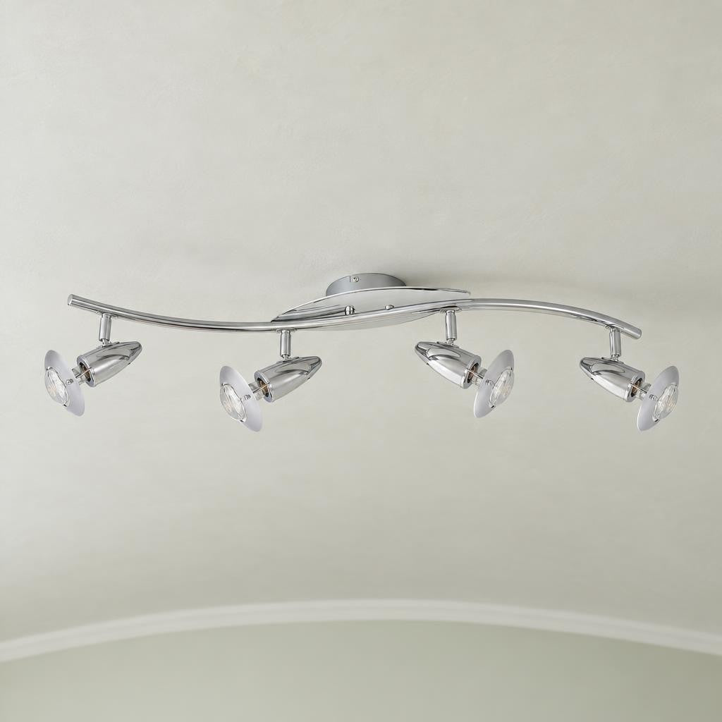 Obolg Lord opbouwspot 4-lichts chroom – sfeerbeeld