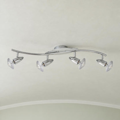 Obolg Lord opbouwspot 4-lichts chroom – sfeerbeeld