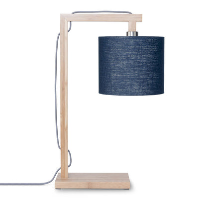 blauwe-linnen-ronde-tafellamp-scandinavisch-good-mojo-himalaya-main-image