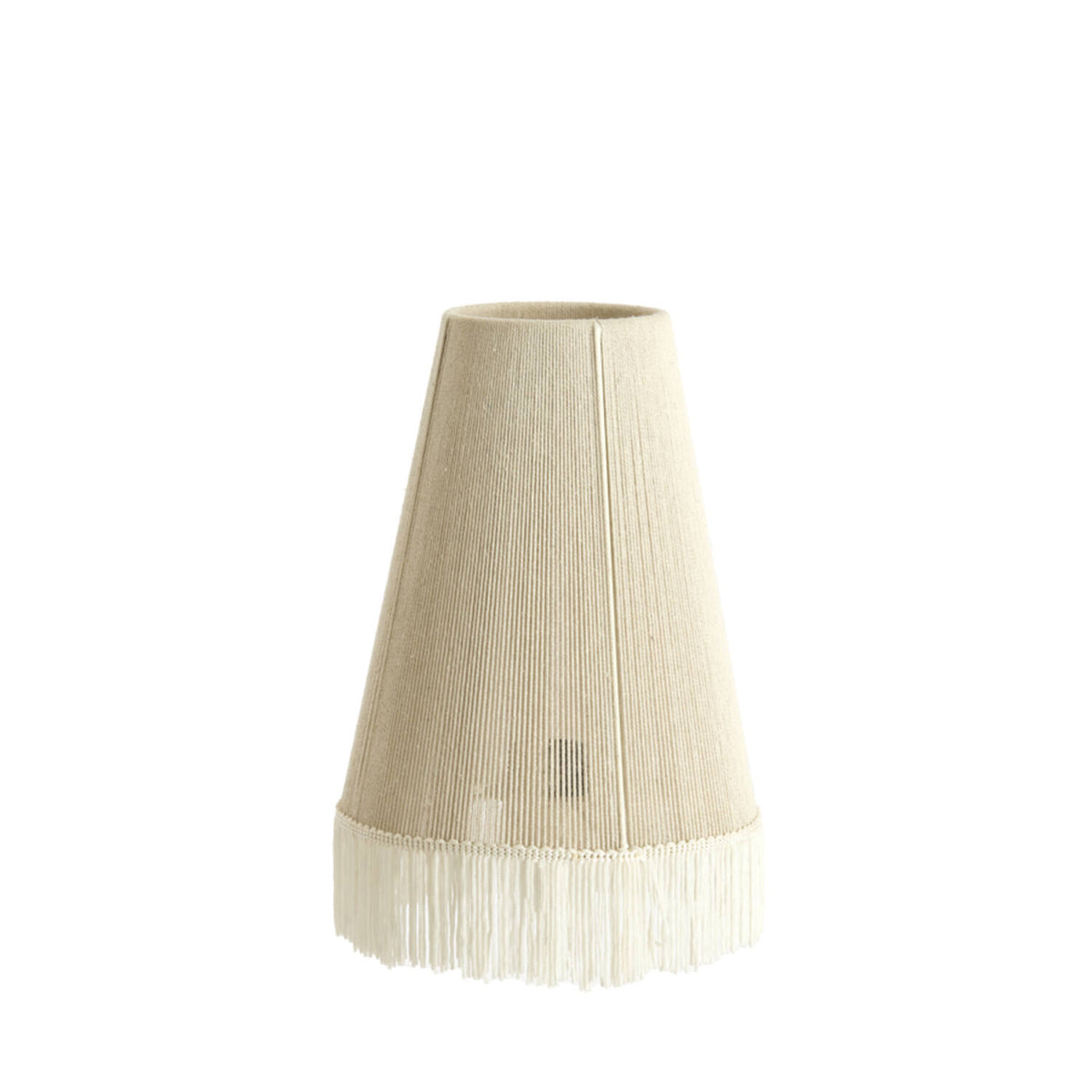 Middelgrote crèmekleurige drum lampenkap Light & Living Binjai