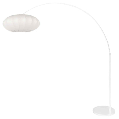 witte-scandinavische-booglamp-linnen-kap-steinhauer-sparkled-light-variant-image1