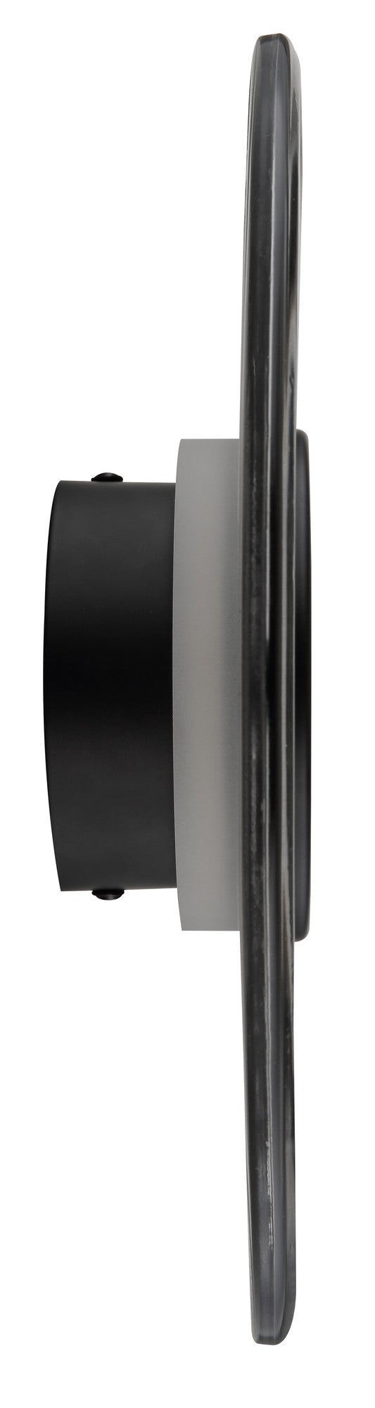 Lâmpada de parede LED preta luxuosa – imagem 3