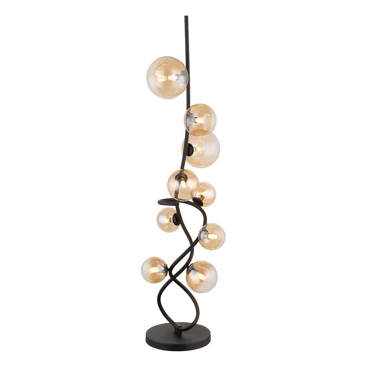 vloerlamp-zwart-gedraaid-9-amberglasbol-globo-tuberius-main-image