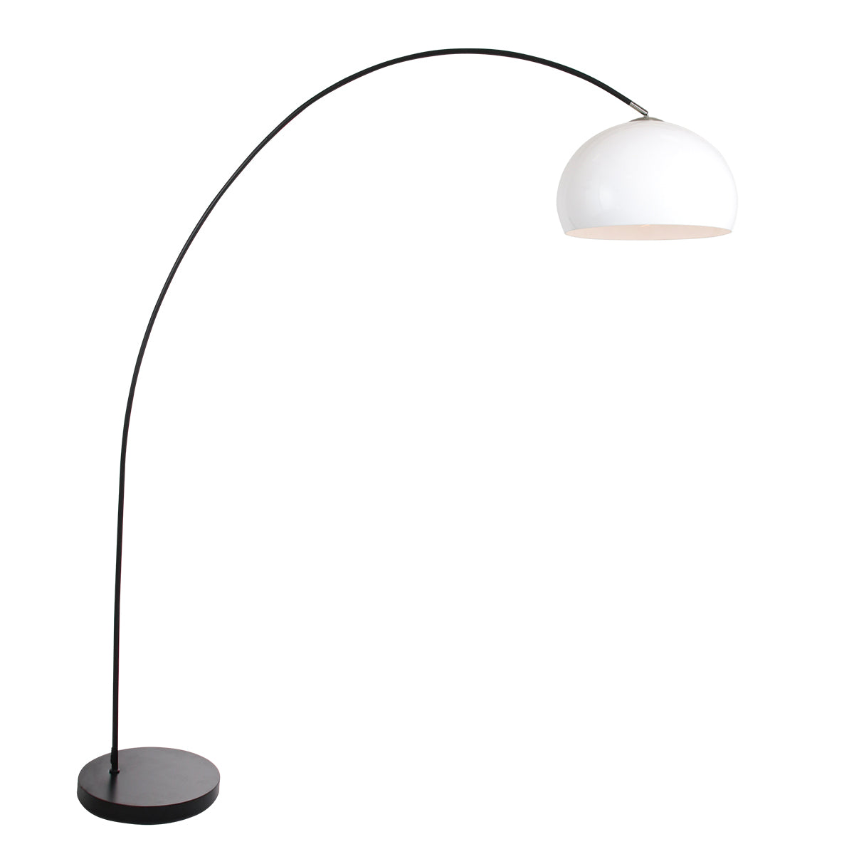 moderne-zwarte-booglamp-met-witte-lampenbol-mexlite-solva-main-image