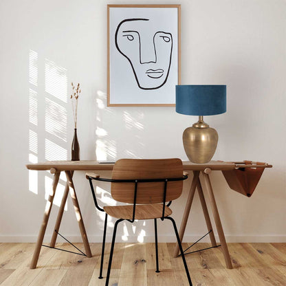 bronzen-schemerlamp-vaas-met-blauwe-kap-steinhauer-brass-variant-image2