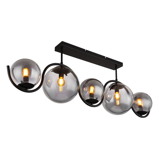 moderne-metalen-glazen-zwarte-plafondlamp-globo-porry-main-image