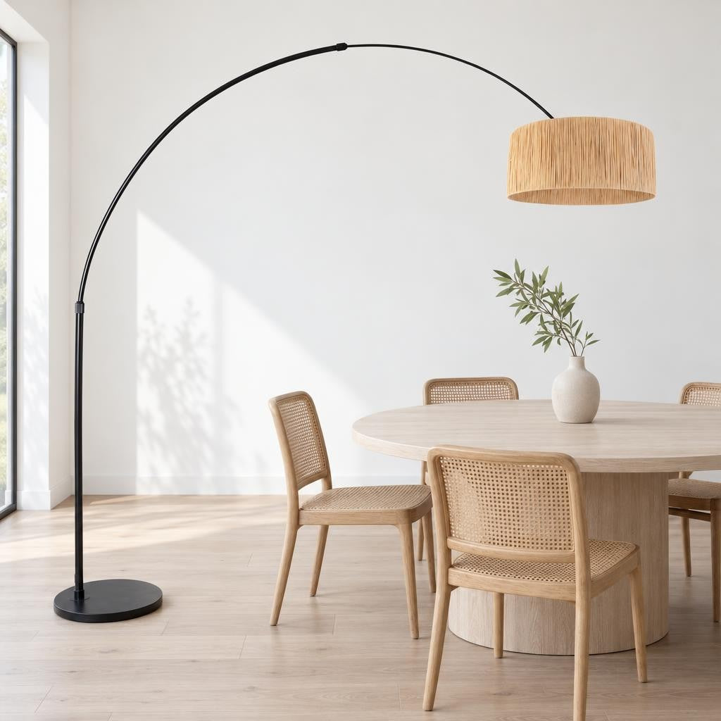 zwarte-vloerlamp-met-boog-en-ronde-kap-steinhauer-sparkled-light-ai-sfeer_image
