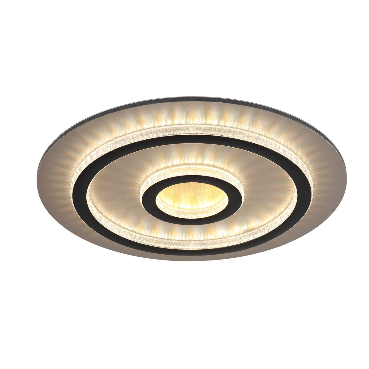 Modern liten svart metall LED taklampa