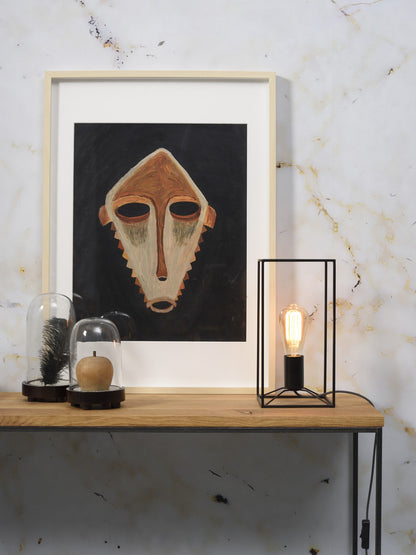 Varm bordeauxrød rattan loftlampe GOOD&MOJO Arizona – billede 5