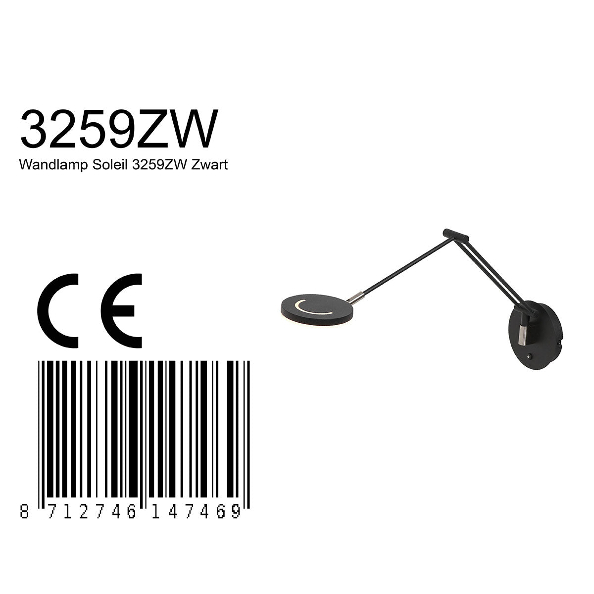 flexibele-zwarte-wandlamp-glasplaat-steinhauer-soleil-variant-image8a