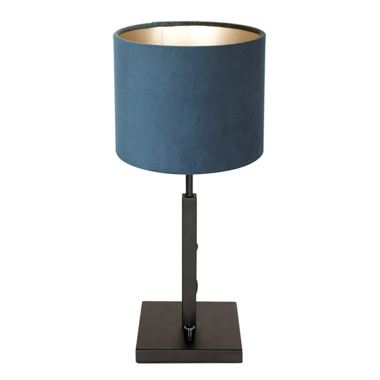 moderne-schemerlamp-met-blauwe-kap-steinhauer-stang-main-image