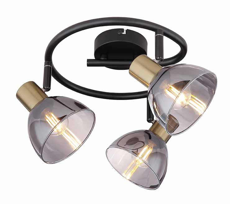 3-kap-spot-zwart-messing-rookglas-globo-jay-variant-image1