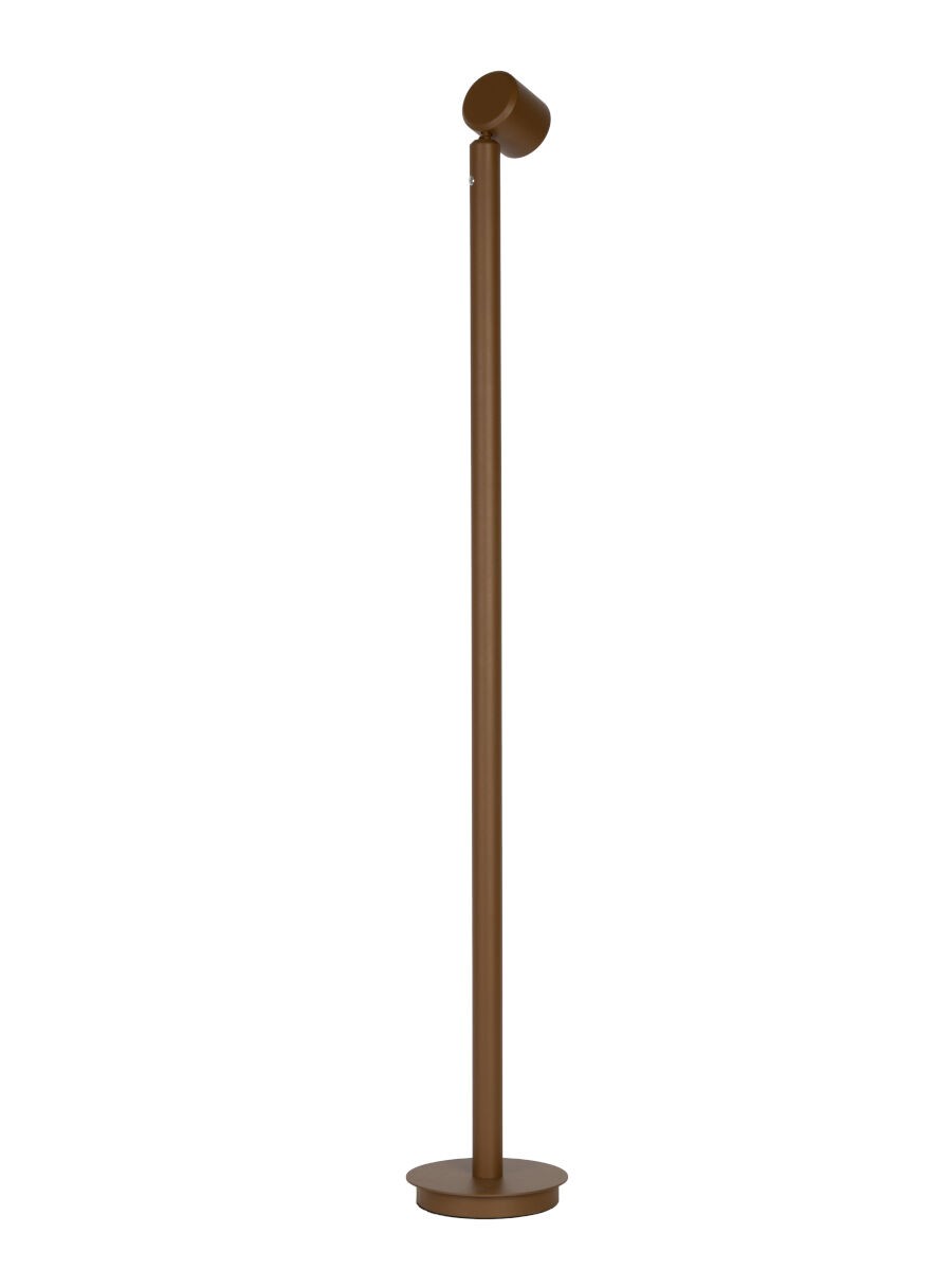 Lampada da terra in alluminio marrone elegante It's About RoMi Milan – immagine 1