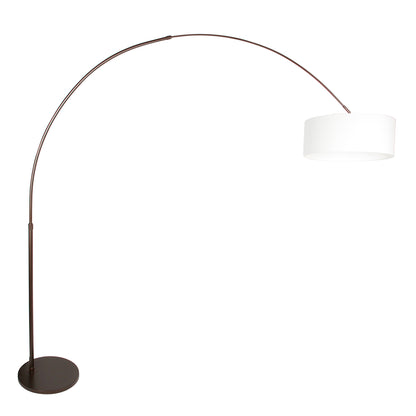 cacao-booglamp-met-witte-linnen-kap-steinhauer-sparkled-light-main-image
