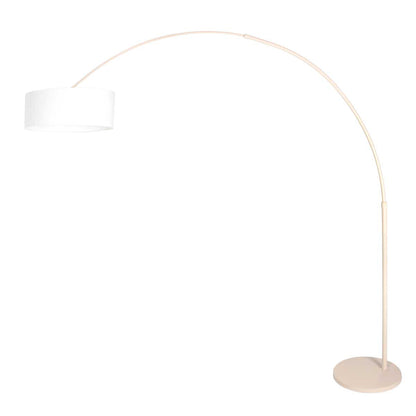 staande-booglamp-beige-met-witte-kap-steinhauer-sparkled-light-variant-image1