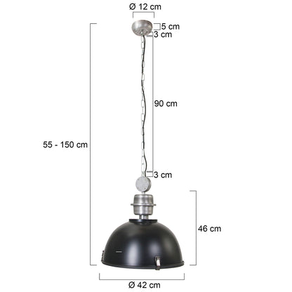 koepelvormige-ruw-zwarte-hanglamp-metaal-glas-steinhauer-bikkel-variant-image7