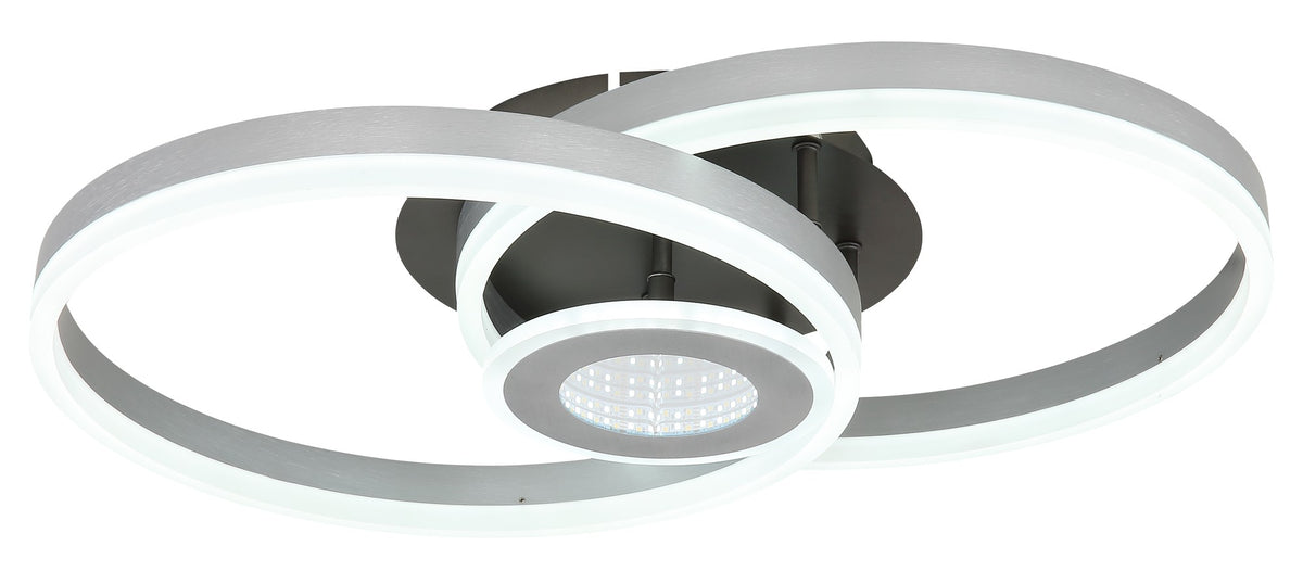 Střední hliníková LED stropní lampa – obrázek 5