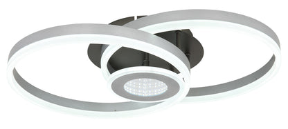 Střední hliníková LED stropní lampa – obrázek 5