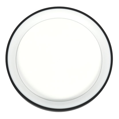 Черна кръгла LED плафониера Steinhauer Ringlede – изображение 12