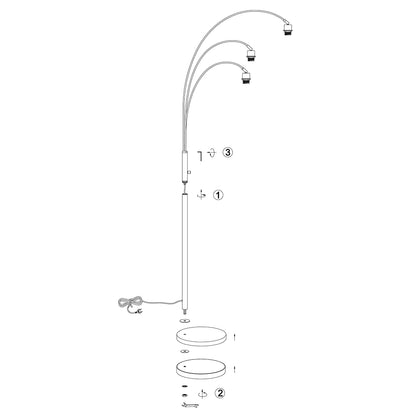 zwarte-moderne-booglamp-drie-lichts-steinhauer-sparkled-light-variant-image9