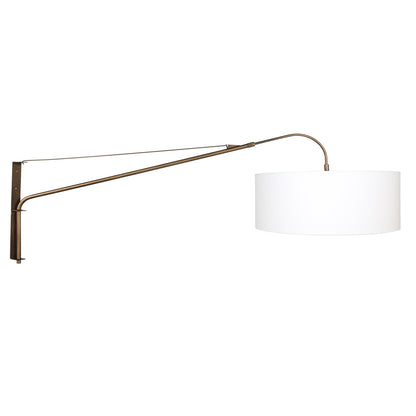 bronzen-wandlamp-met-wit-linnen-kap-steinhauer-elegant-classy-main-image