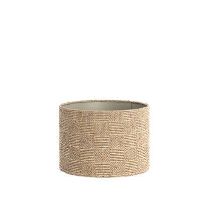 cilindervormige-lampenkap-in-warm-bruin-textiel-light-living-ravi-main-image