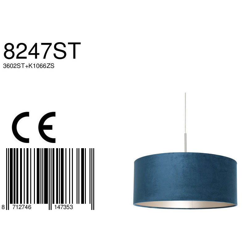 moderne-hanglamp-met-blauwe-kap-steinhauer-sparkled-light-variant-image8a