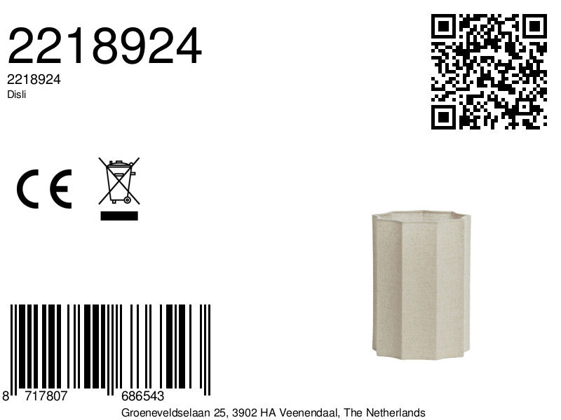 beige-hoge-geplooide-lampenkap-light-living-disli-variant-image8a