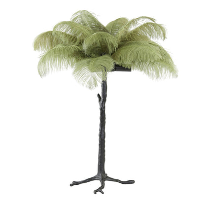 moderne-zwarte-tafellamp-groene-struisvogelveren-light-living-feather-main-image