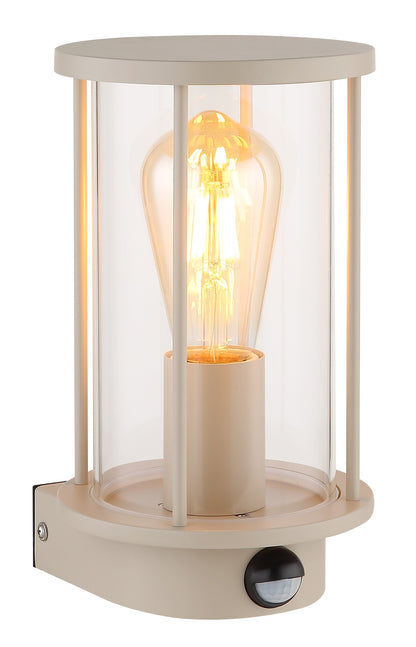 Lampada da esterno in vetro color sabbia senza tempo – immagine 5