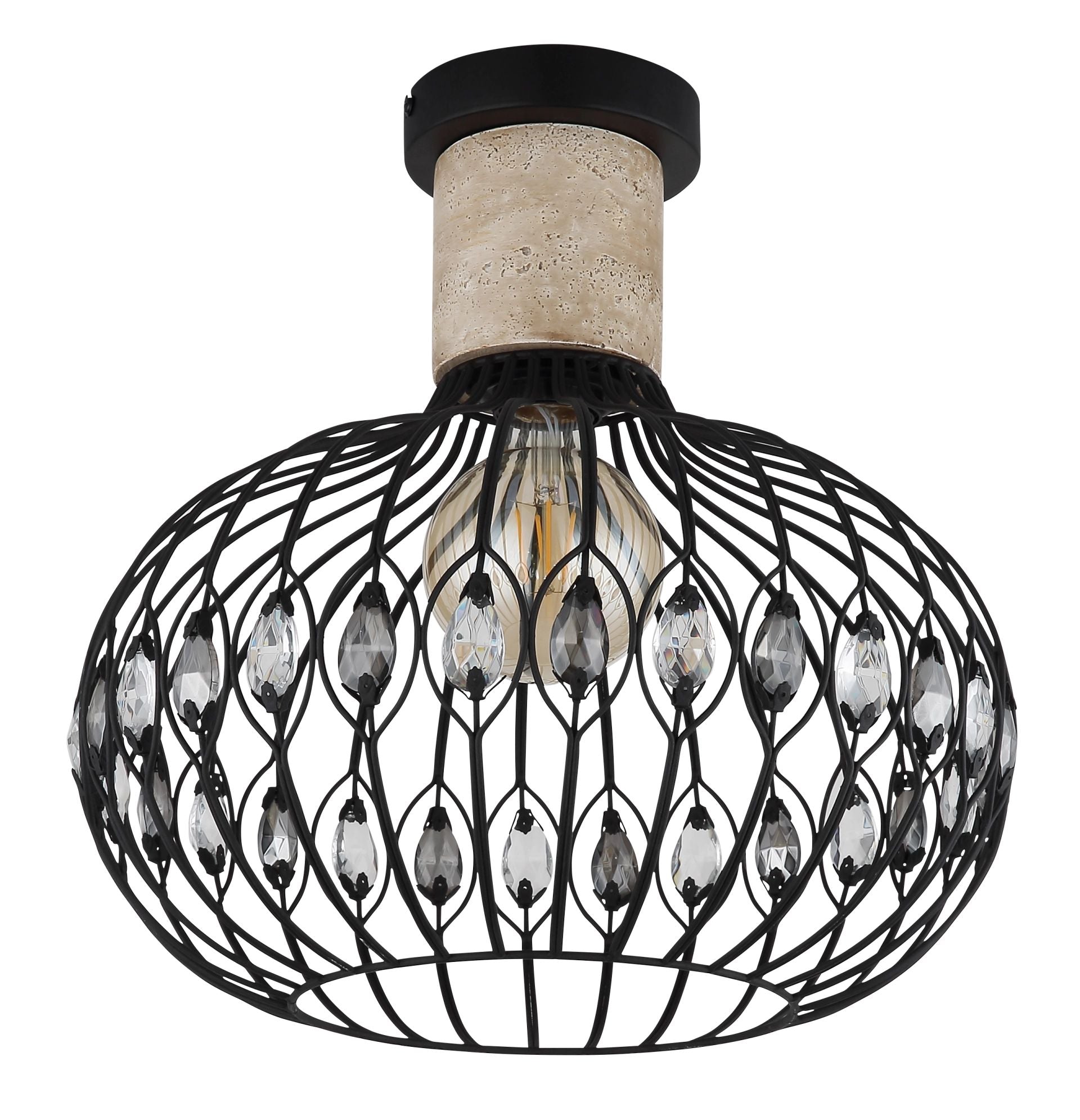 vintage-plafonniere-met-zwarte-metalen-kap-dorthy-variant-image1